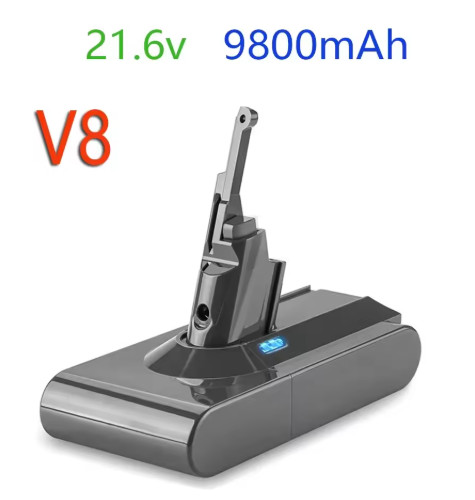 800mah batteria al litio - 9.800mah, v8