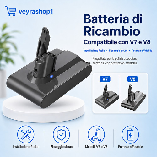 Batteria per dyson - batteria, v8