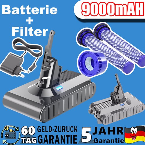 Per dyson 9000mah batteria - 9000mah,