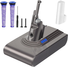 Batteria 6000mAh 2Filtri per