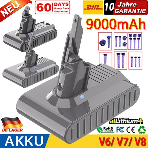 Batteria 9000 mah per - dyson, v8
