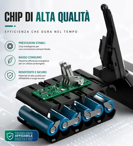 Batteria ricambio dyson - ricambio,