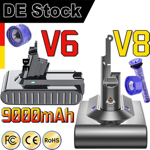 Batteria 9000 mah per dyson - mah,